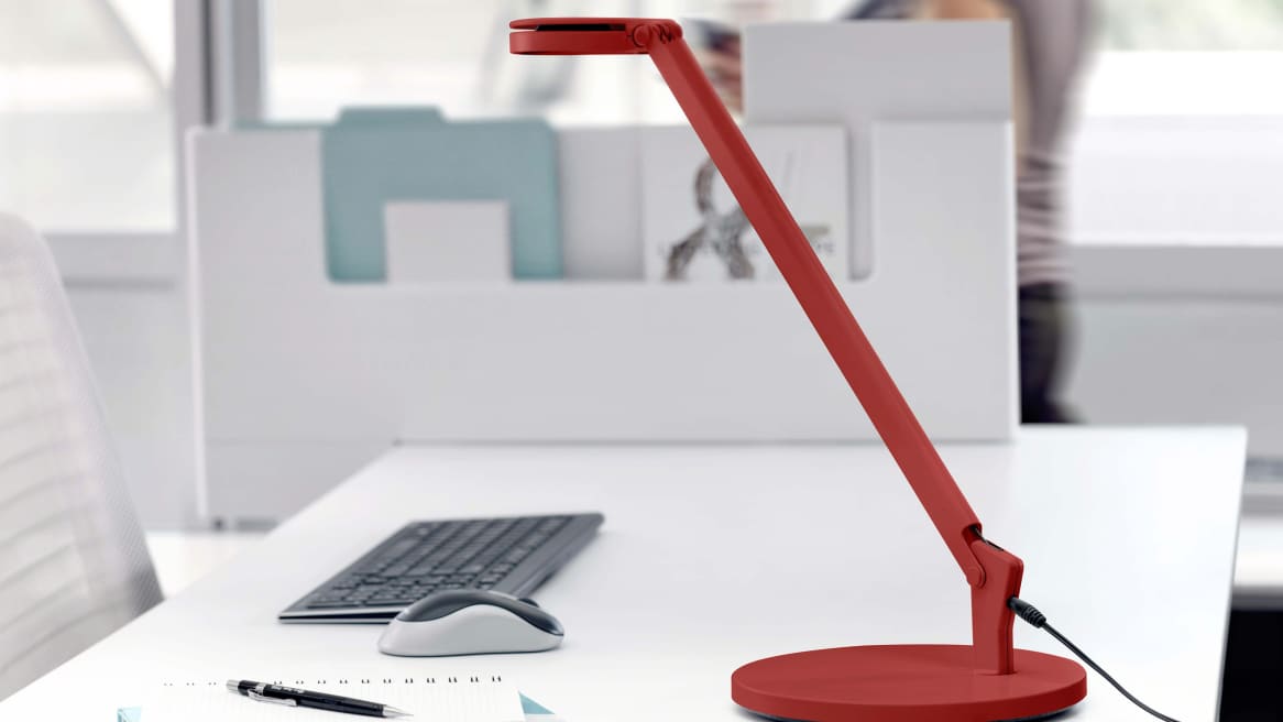 Dash mini LED Task Light, Freestanding Base with or without Occupancy Sensor