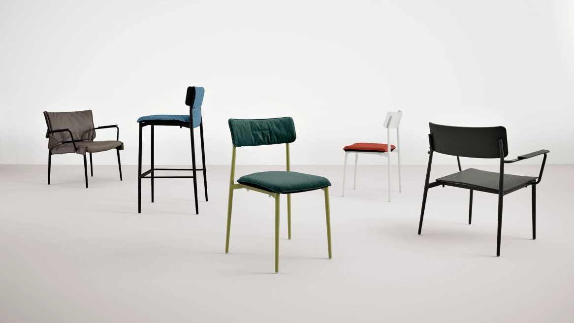 gray background image of Simple seating collection