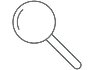 icon of a magnifying glass