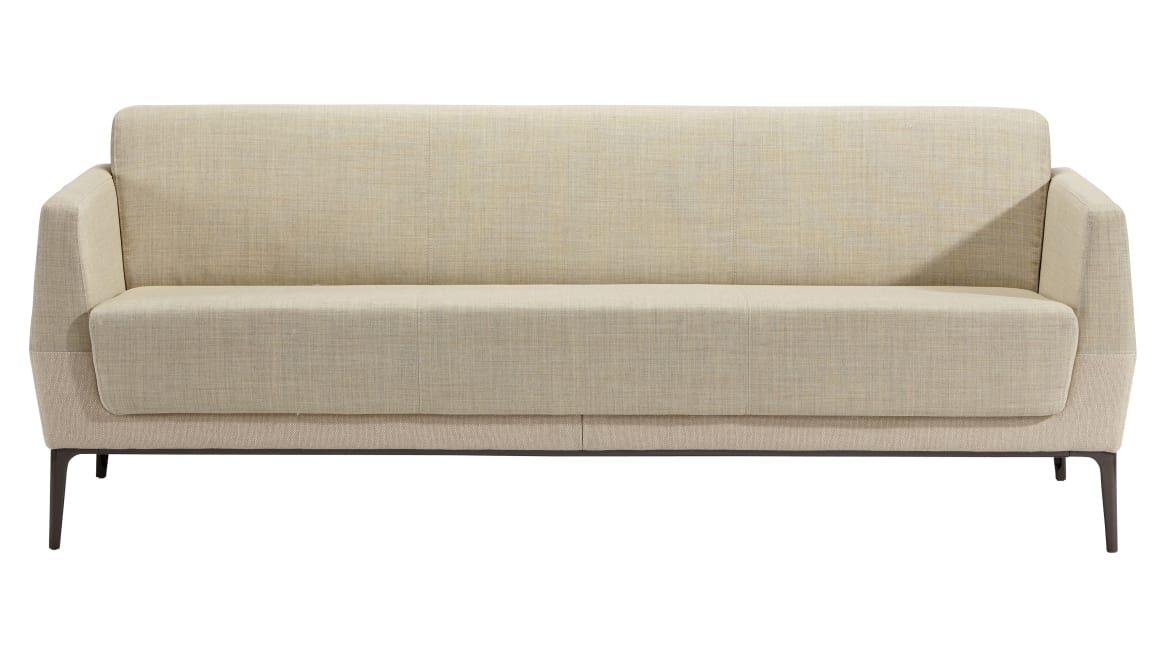 Visalia 3-Seat Lounge with Accent Fabric