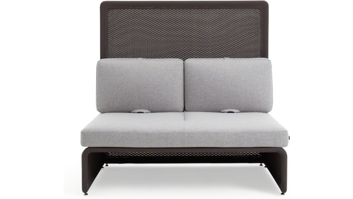 Lagunitas 2-Seat Lounge with High-Back Screen, Knit
