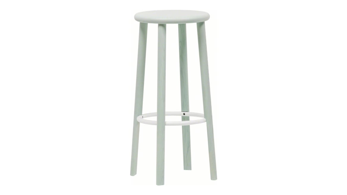 Solo Counter Stool, Turquoise Ash