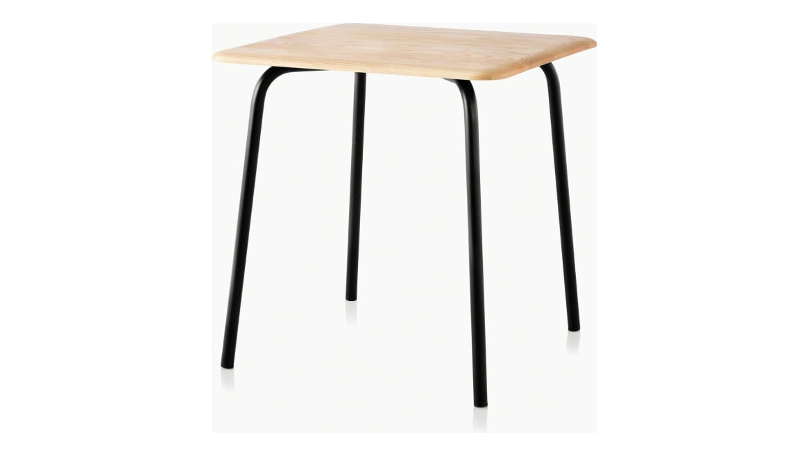 Forcina Table 700x700, Natural Ash