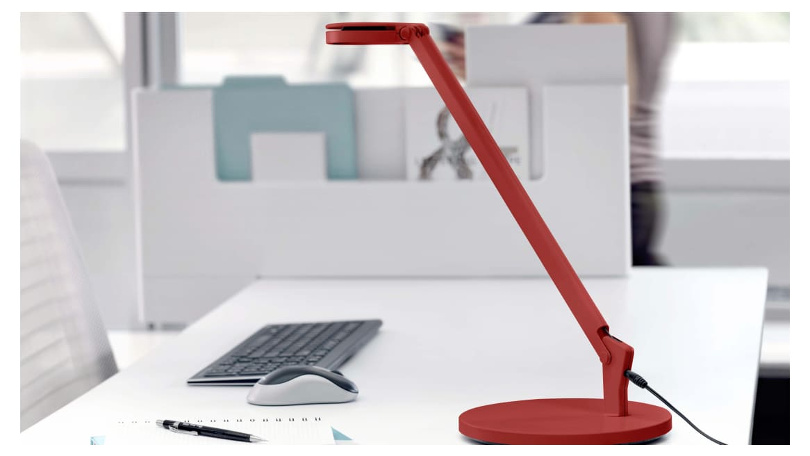 dash mini LED Task Light, Freestanding Base with or without Occupancy Sensor