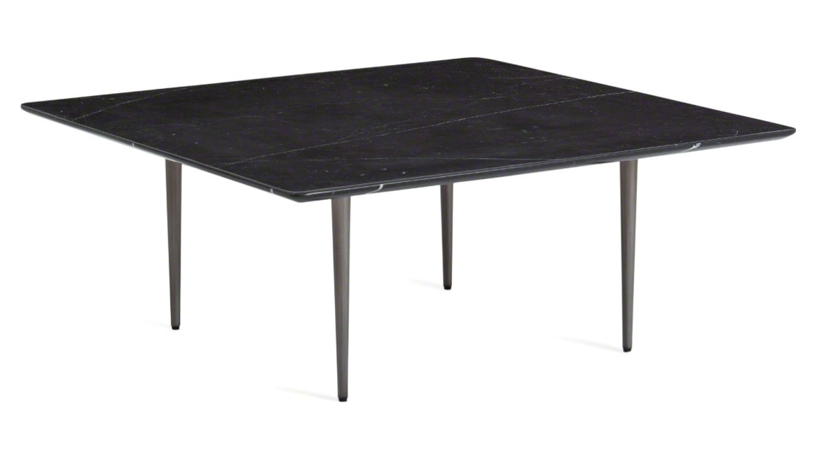 Horizon Nesting Table - Square Black Marble, 15"