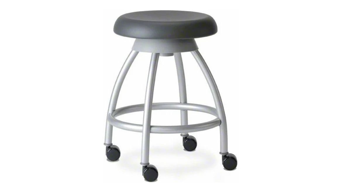 Verge Stool on casters 21"h