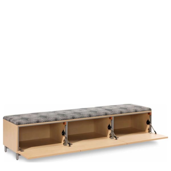 Office bench seating with storage sale