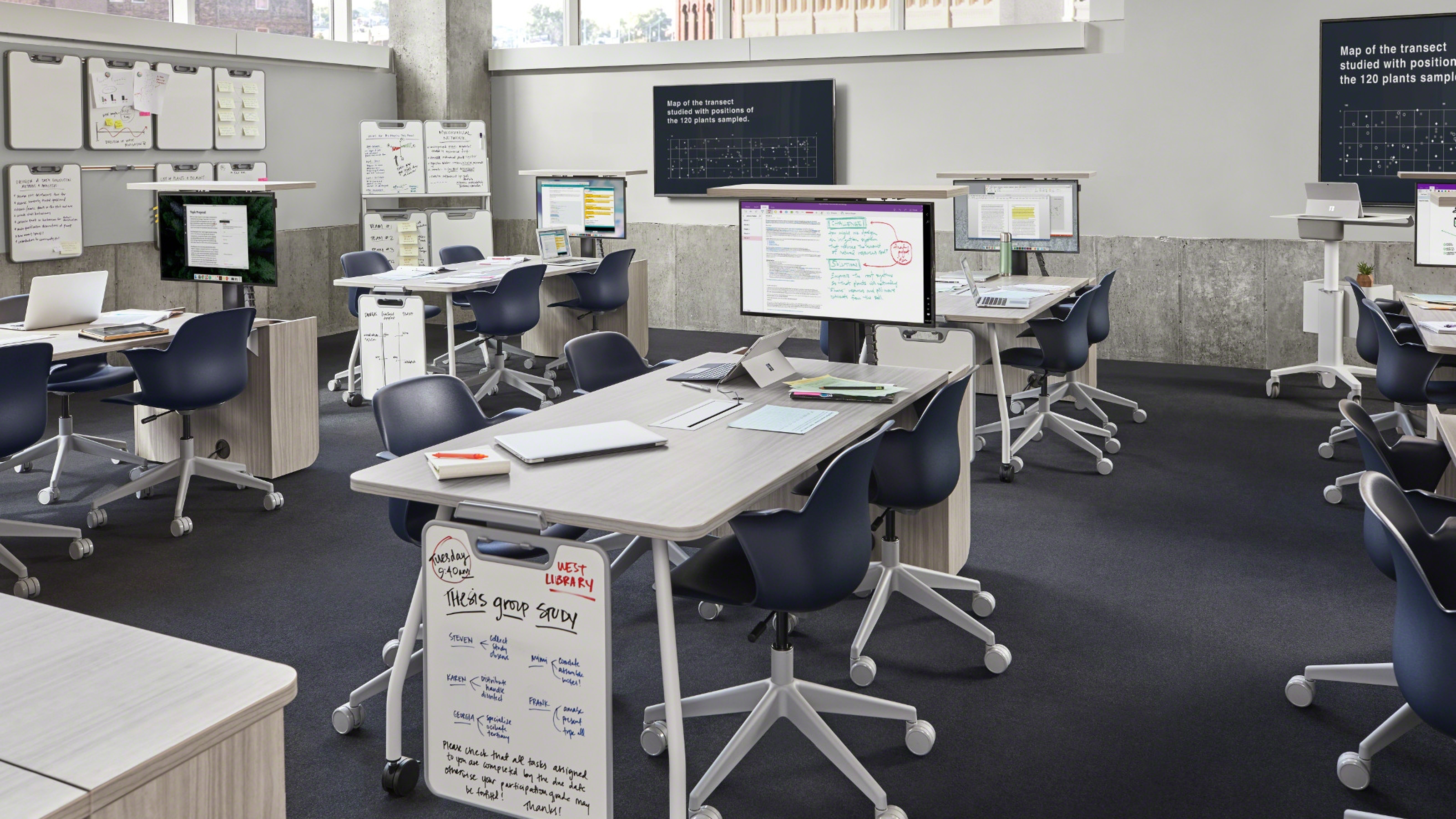 Media table. Steelcase Classroom