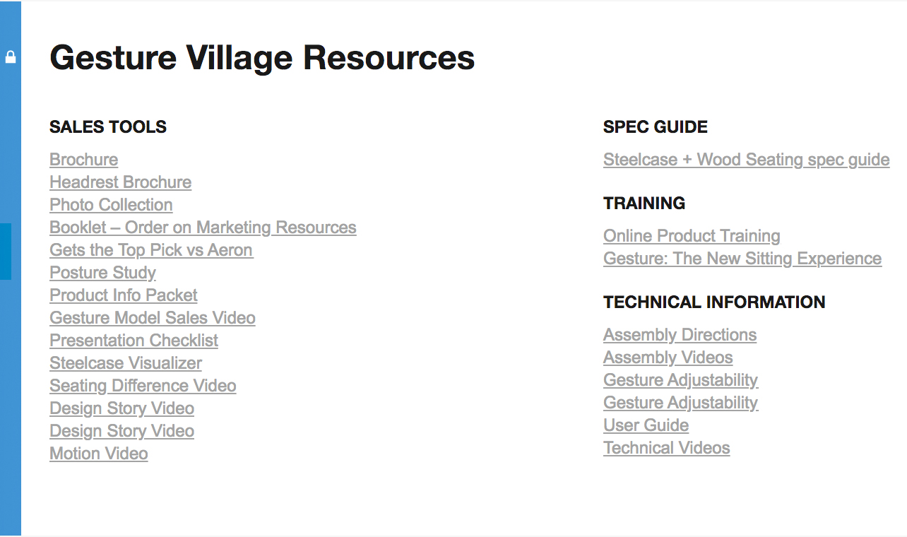 Village module Steelcase