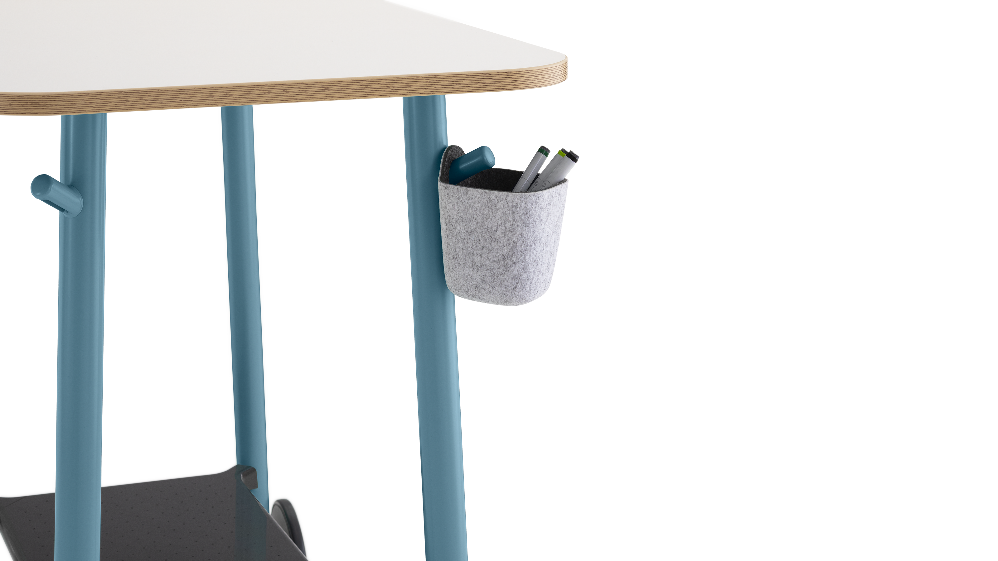 Steelcase Flex Office Desk Basket & Desk Accessories Steelcase