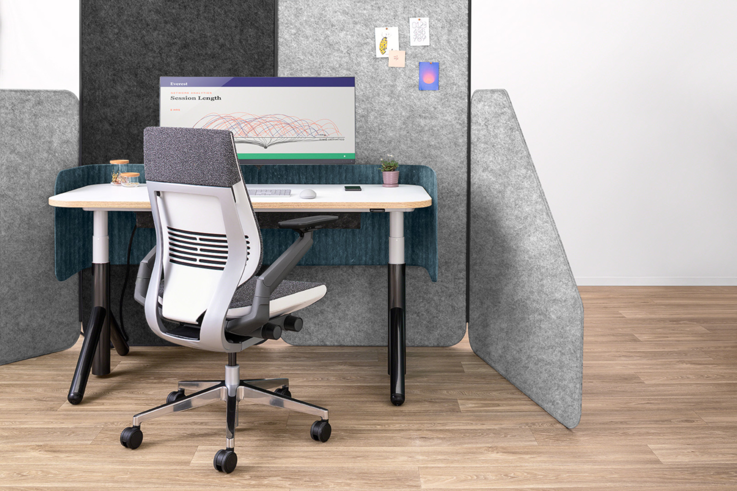 Steelcase Flex Free Standing Office Screen Steelcase