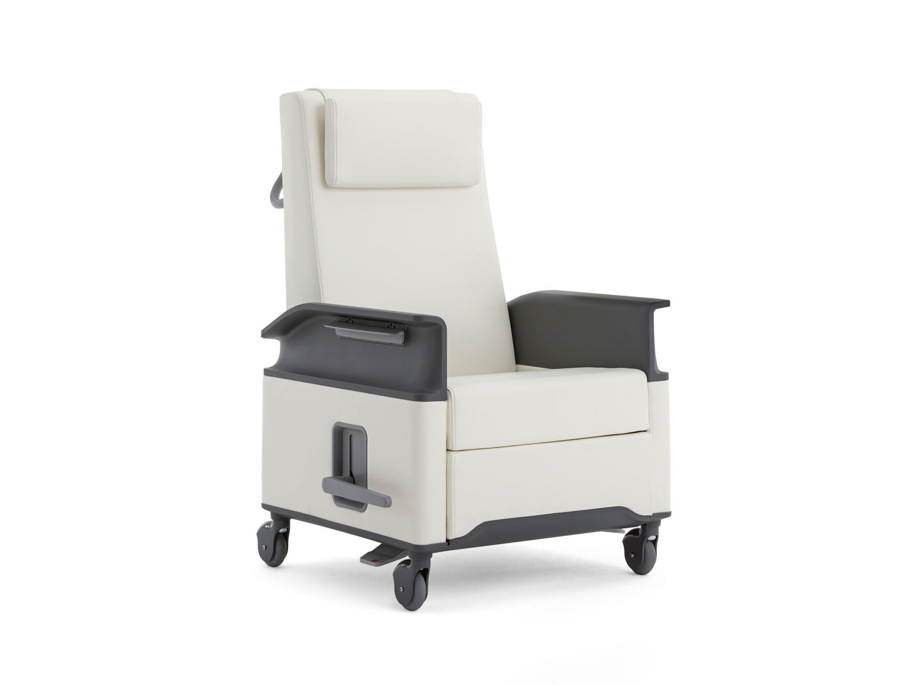 Empath Medical Recliner Chair with Wheels for Patients Steelcase
