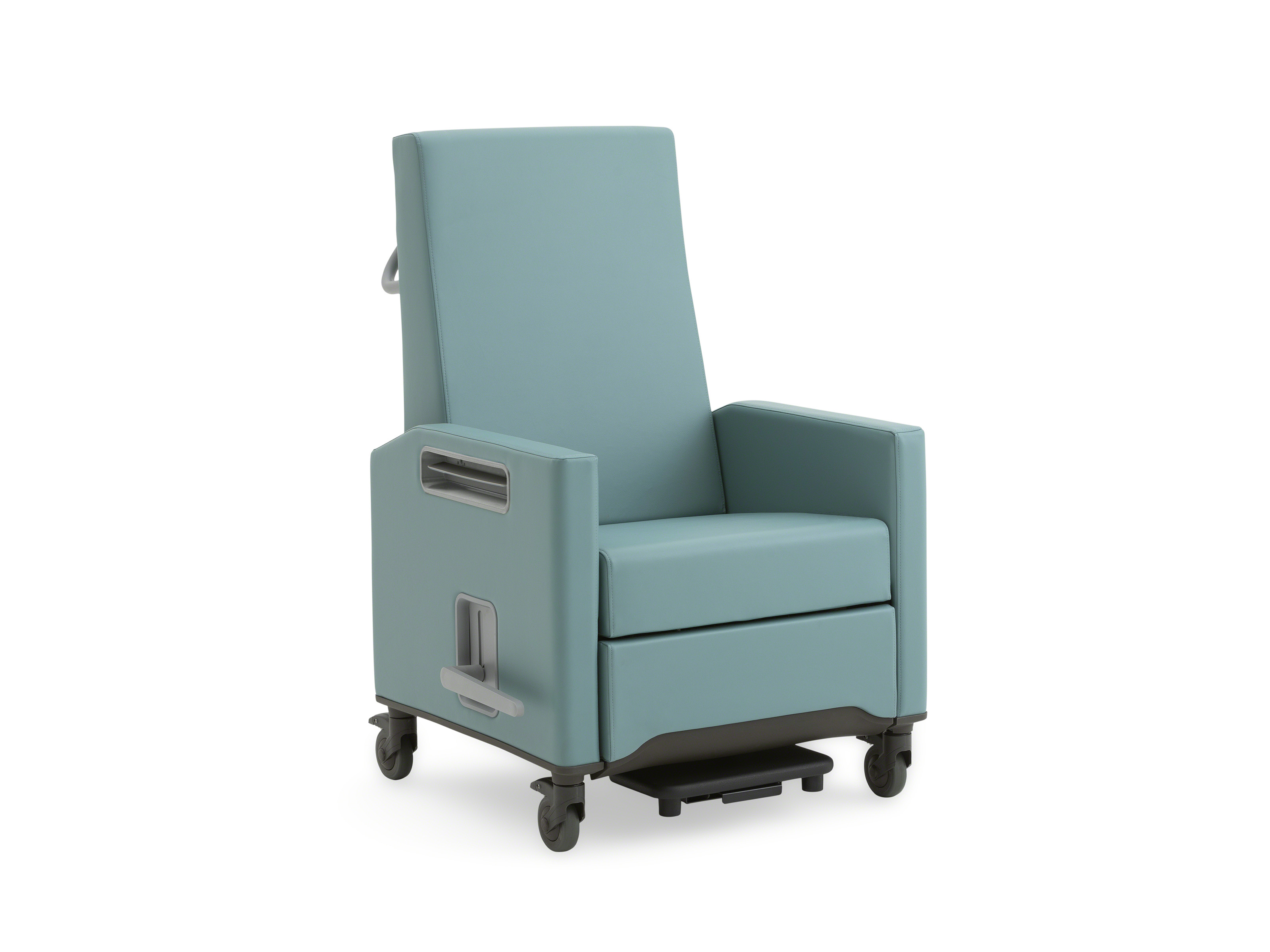Empath Medical Recliner Chair with Wheels for Patients Steelcase