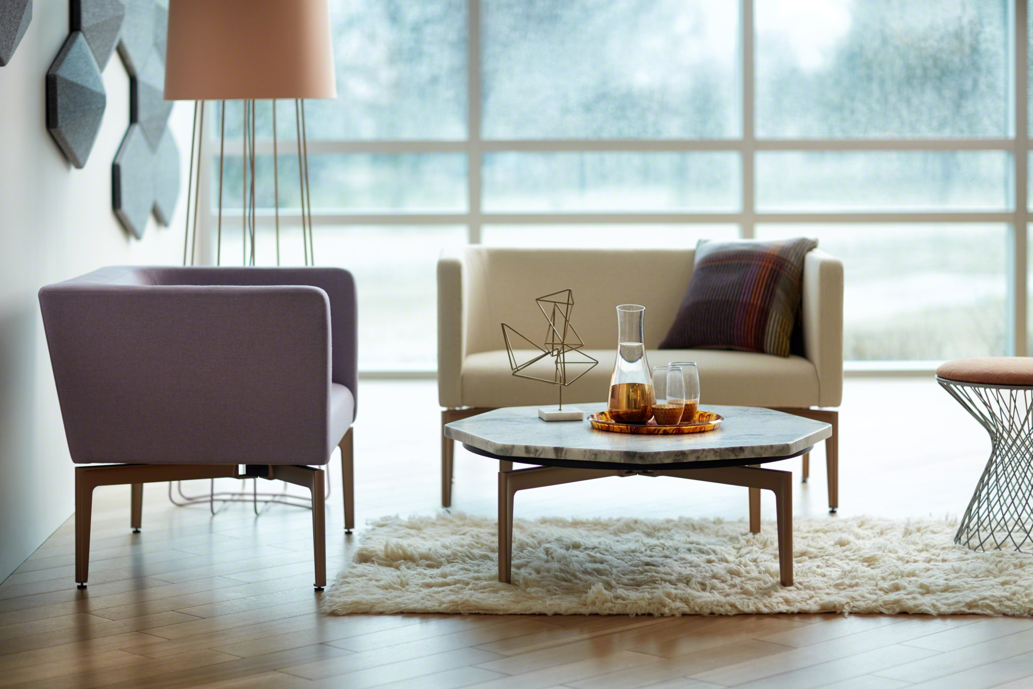 Steelcase Rumble Bivi Rumble Lounge Bench Seating | Steelcase