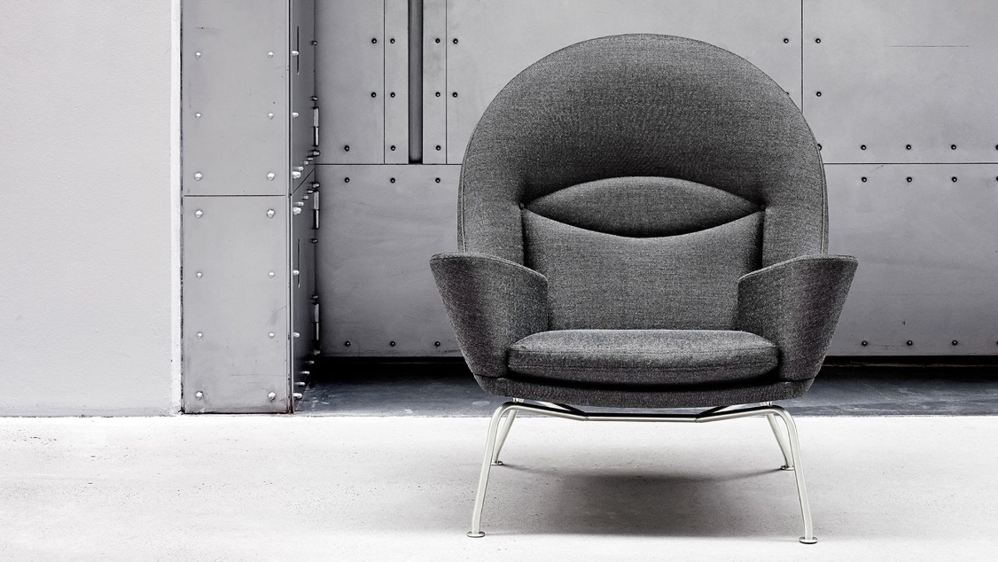Oculus Lounge Chair CH468 by Carl Hansen & Son Steelcase