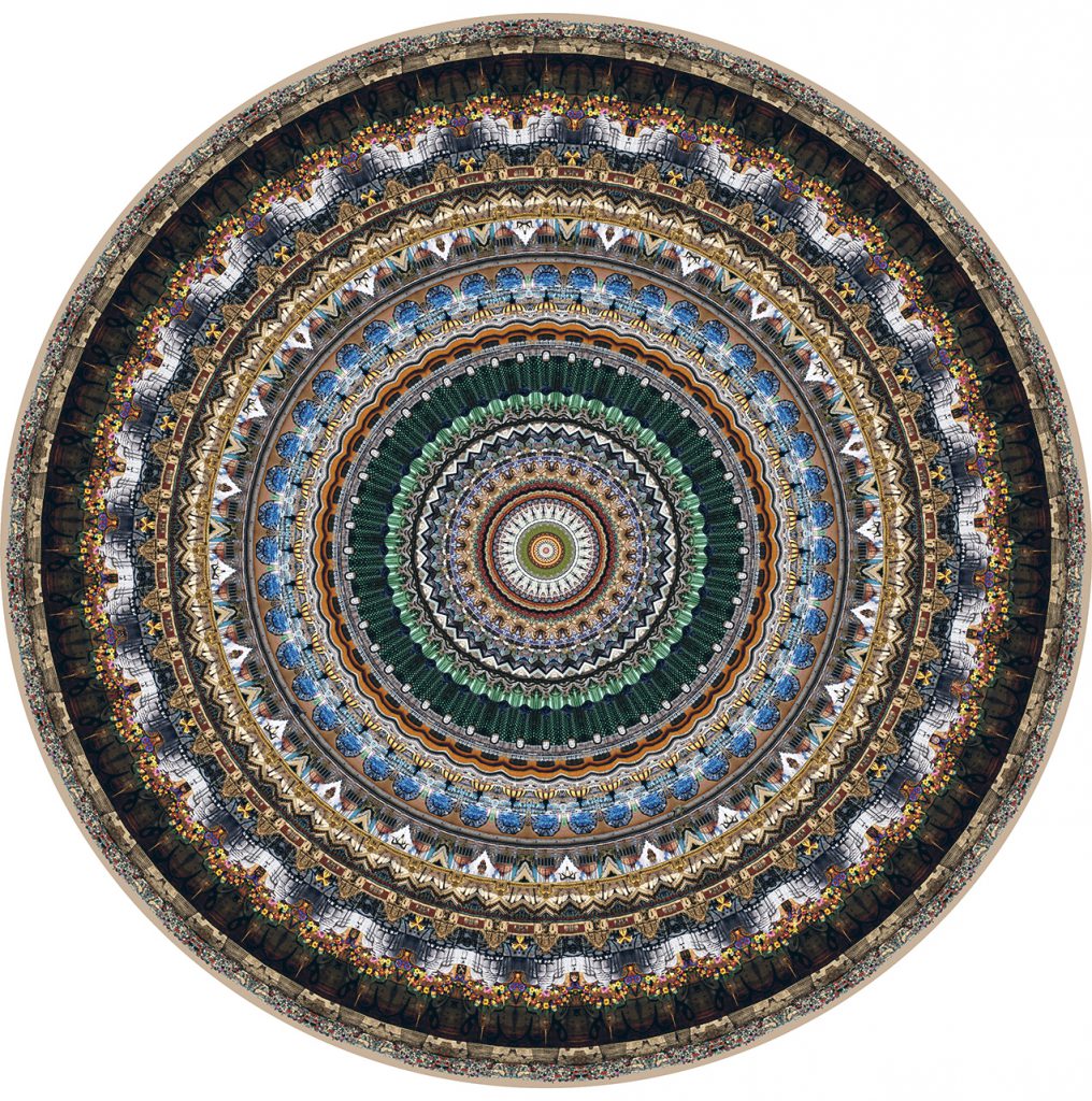 Mexico City Round Rug by Moooi Carpets Steelcase