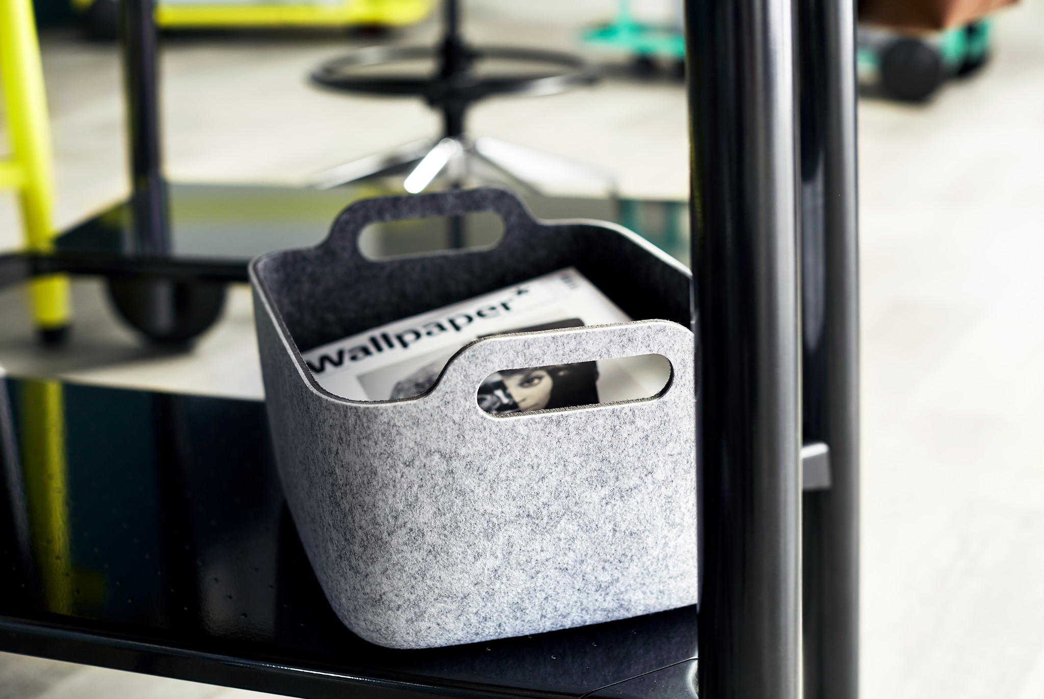 Steelcase Flex Office Desk Basket & Desk Accessories Steelcase