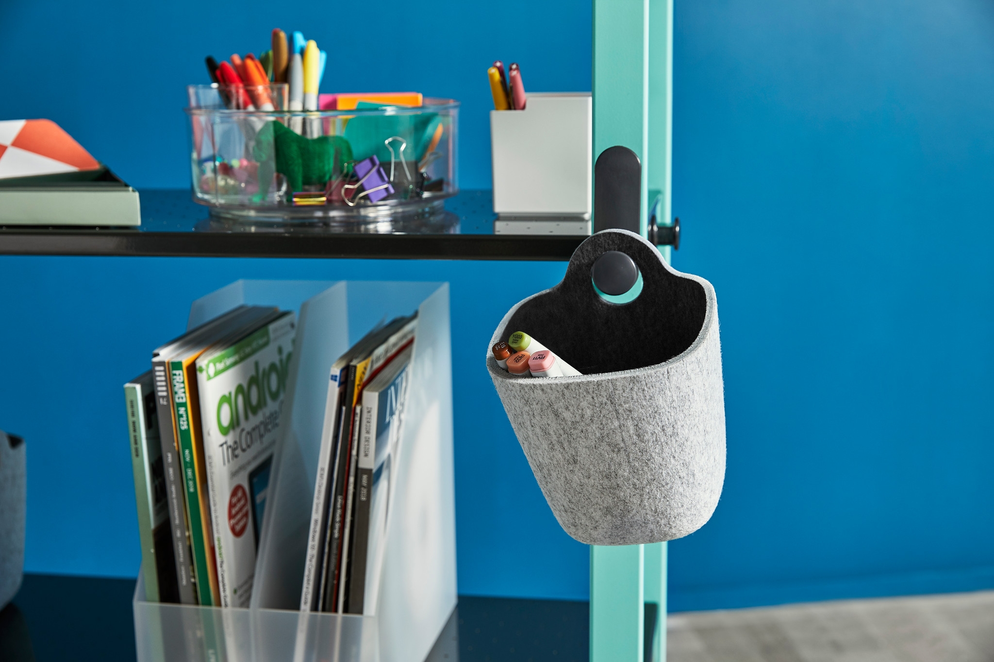 Steelcase Flex Office Desk Basket & Desk Accessories Steelcase