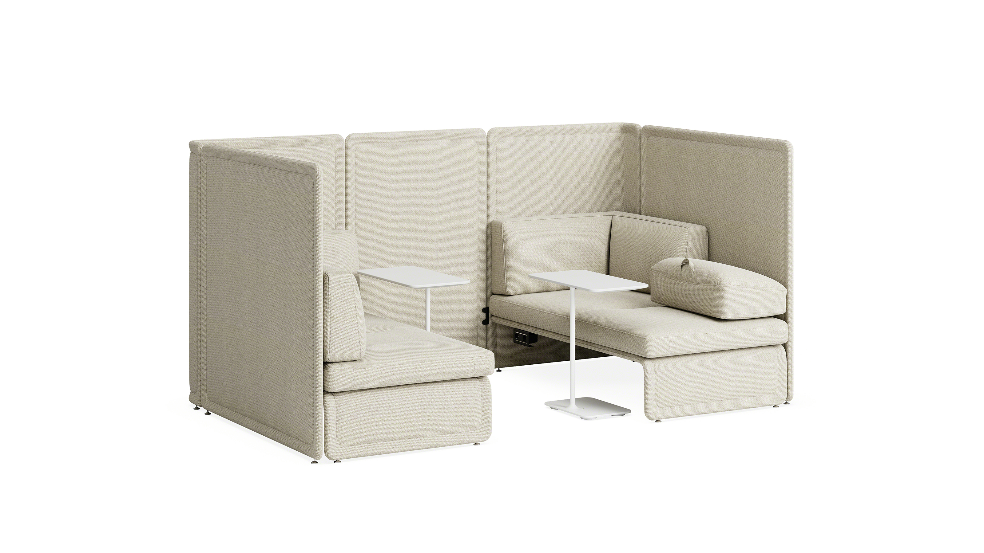 Coalesse Lagunitas Sillones Lounge on white
