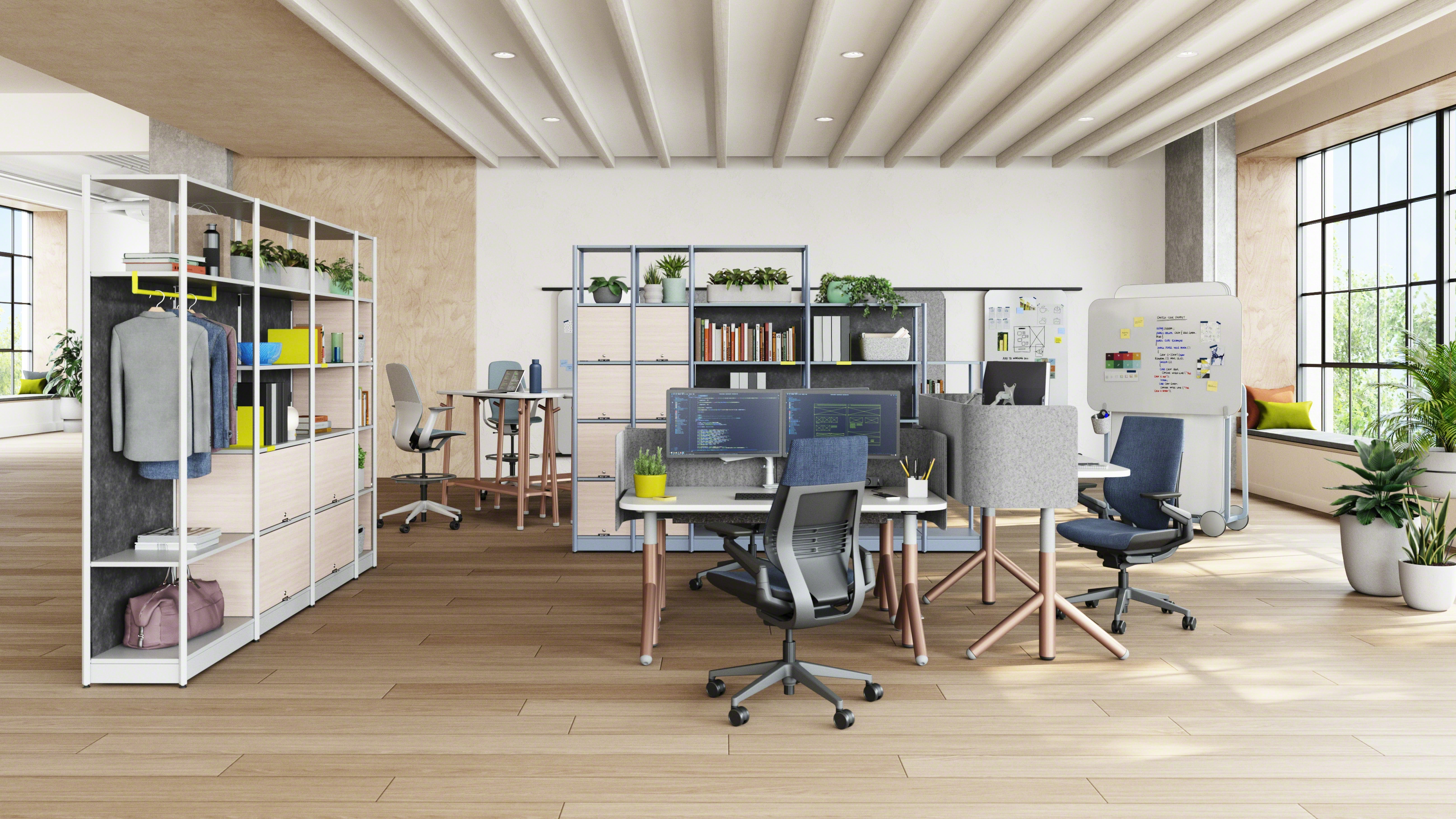 Steelcase Flex Free Standing Office Screen - Steelcase
